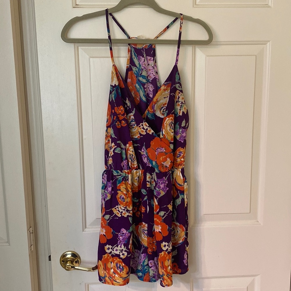 Everly Floral Romper